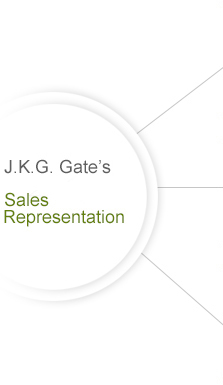 J.K.G. Gate’s Sales Representation